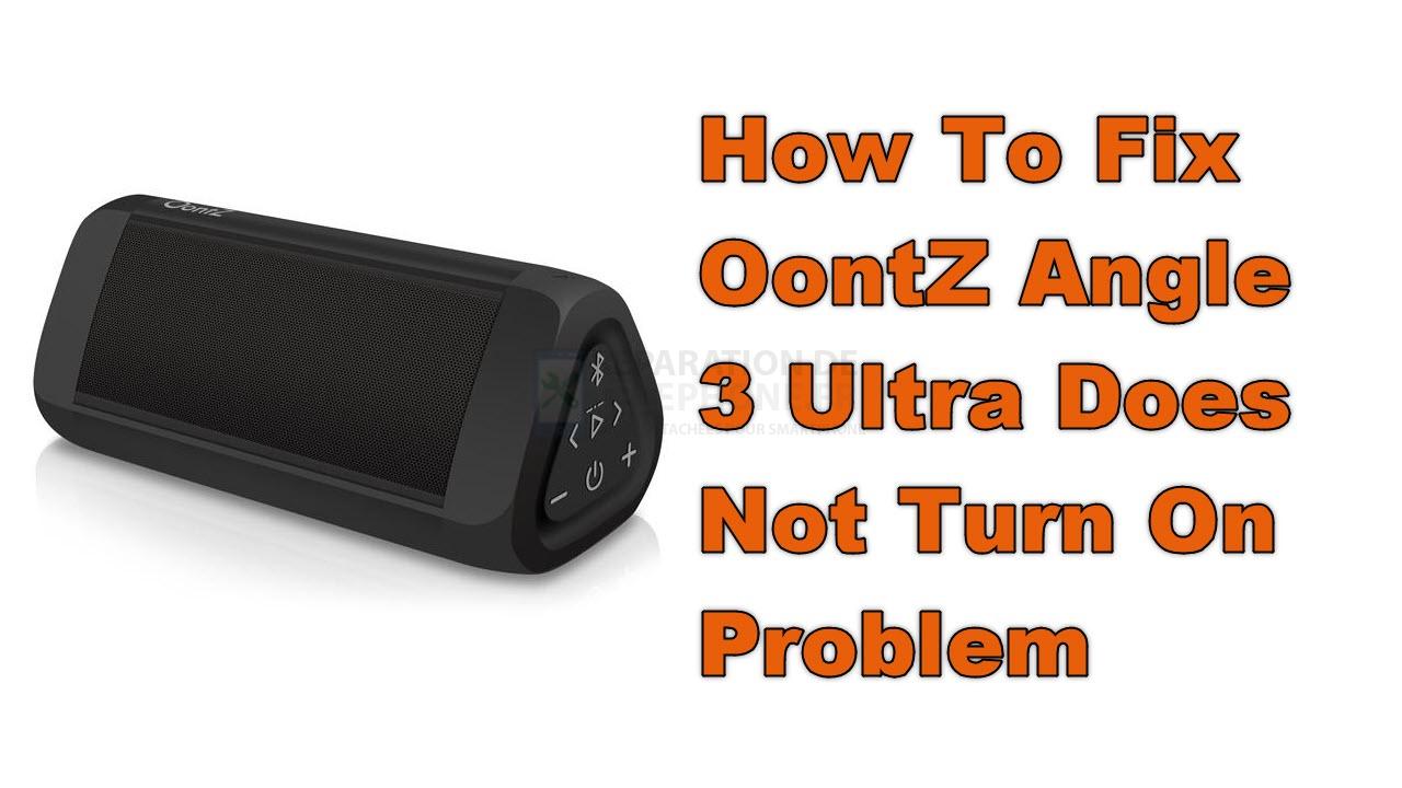 Comment résoudre le problème de l'OontZ Angle 3 Ultra qui ne s'allume pas ?