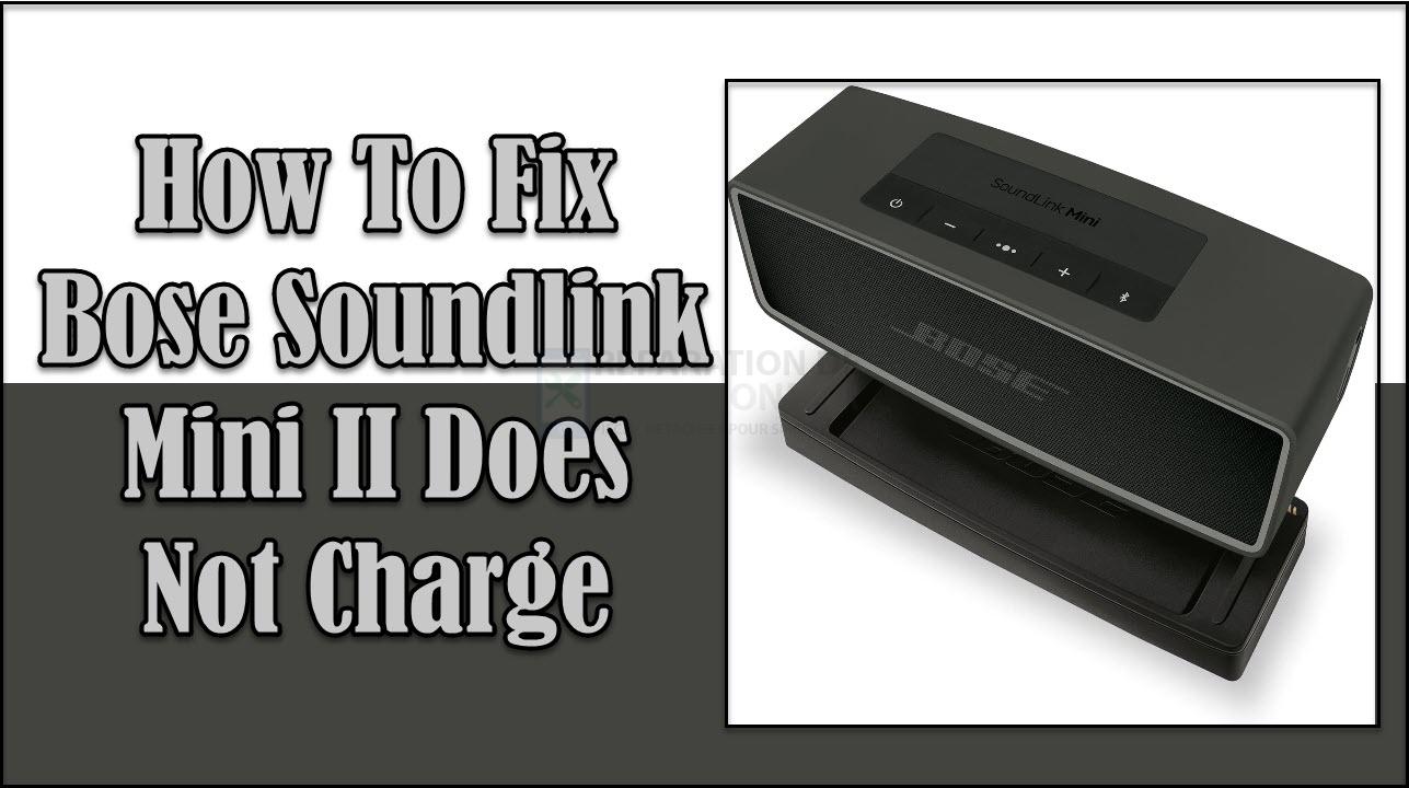 Comment résoudre le problème du Bose Soundlink Mini II qui ne se charge pas ?