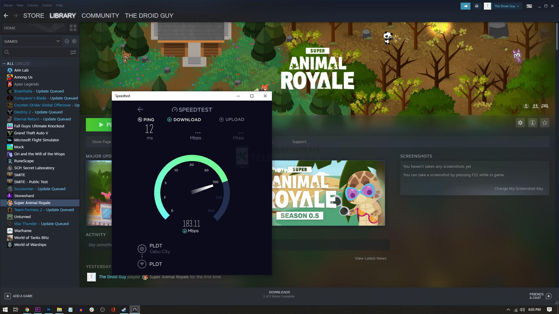 Super Animal Royale continue de se déconnecter du serveur sur Steam