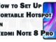 Comment activer et configurer le hotspot portable sur le Redmi Note 8 Pro | Internet-sharing