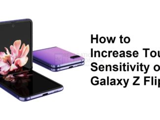 Comment augmenter la sensibilité tactile du Galaxy Z Flip 3 ?