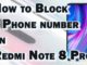 Comment bloquer un numéro de téléphone sur le Redmi Note 8 Pro