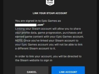 Comment connecter Epic Games au compte Steam | NOUVEAU