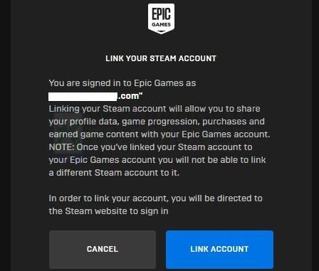 Comment connecter Epic Games au compte Steam | NOUVEAU