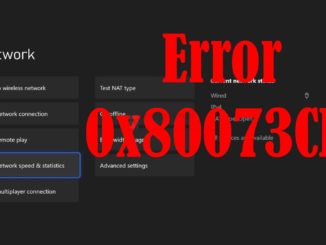 Comment corriger l'erreur 0x80073CF3 sur les Xbox Series S