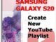 Comment créer une nouvelle liste de lecture YouTube sur le Galaxy S20