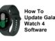 Comment mettre à jour le logiciel de la Galaxy Watch 4
