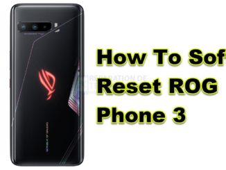 Comment réinitialiser le ROG Phone 3