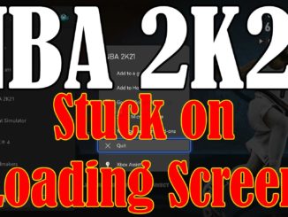 Comment réparer NBA 2K21 Stuck On Loading Screen sur Xbox Series S