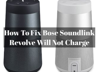 Comment réparer le Bose Soundlink Revolve qui ne se charge pas ?