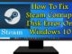Comment réparer l'erreur "Steam Corrupt Disk" sous Windows 10 ?