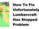 Comment résoudre le problème "Lumbercraft s'est arrêté" ?