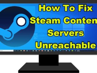 Comment résoudre l'erreur "Steam Content Servers Unreachable" ?