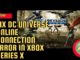 Comment résoudre l'erreur de connexion de DC Universe Online dans la Xbox Series X