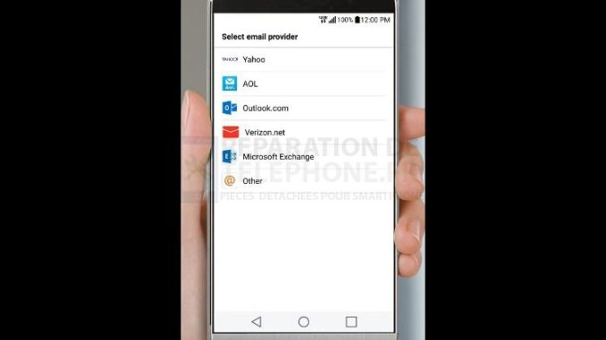 Configuration et gestion des e-mails du LG G5 : Guide de configuration des comptes POP3/IMAP, Exchange et Gmail