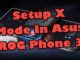 Configurer le mode X dans le Asus ROG Phone 3