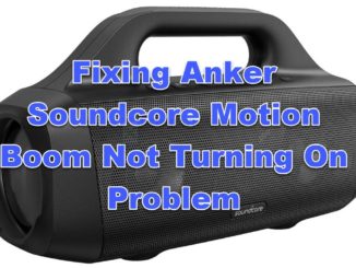Correction du problème de l'Anker Soundcore Motion Boom qui ne s'allume pas