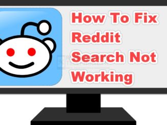 La recherche Reddit ne fonctionne pas.